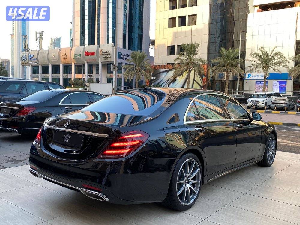 مرسيدس S450 موديل 2019 عداد 99 الف كيلو فقط وارد الوكاله شرط الفحص3