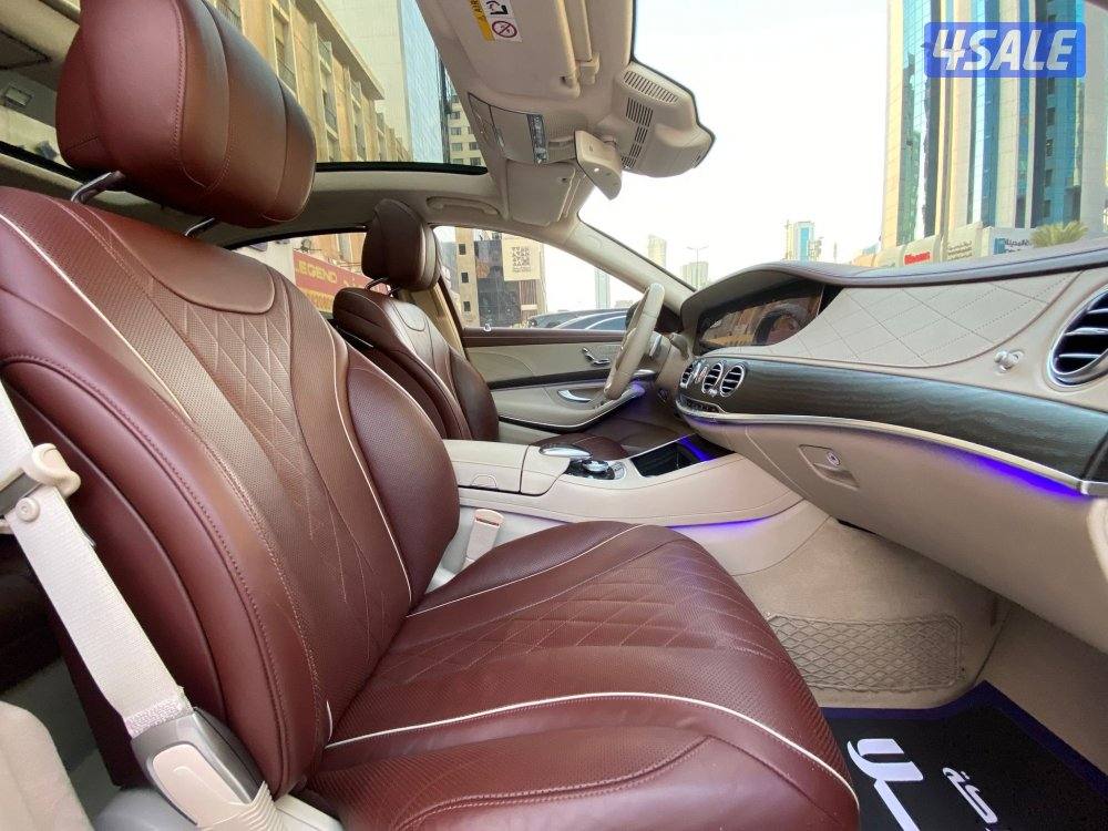 مرسيدس S450 موديل 2019 عداد 99 الف كيلو فقط وارد الوكاله شرط الفحص6