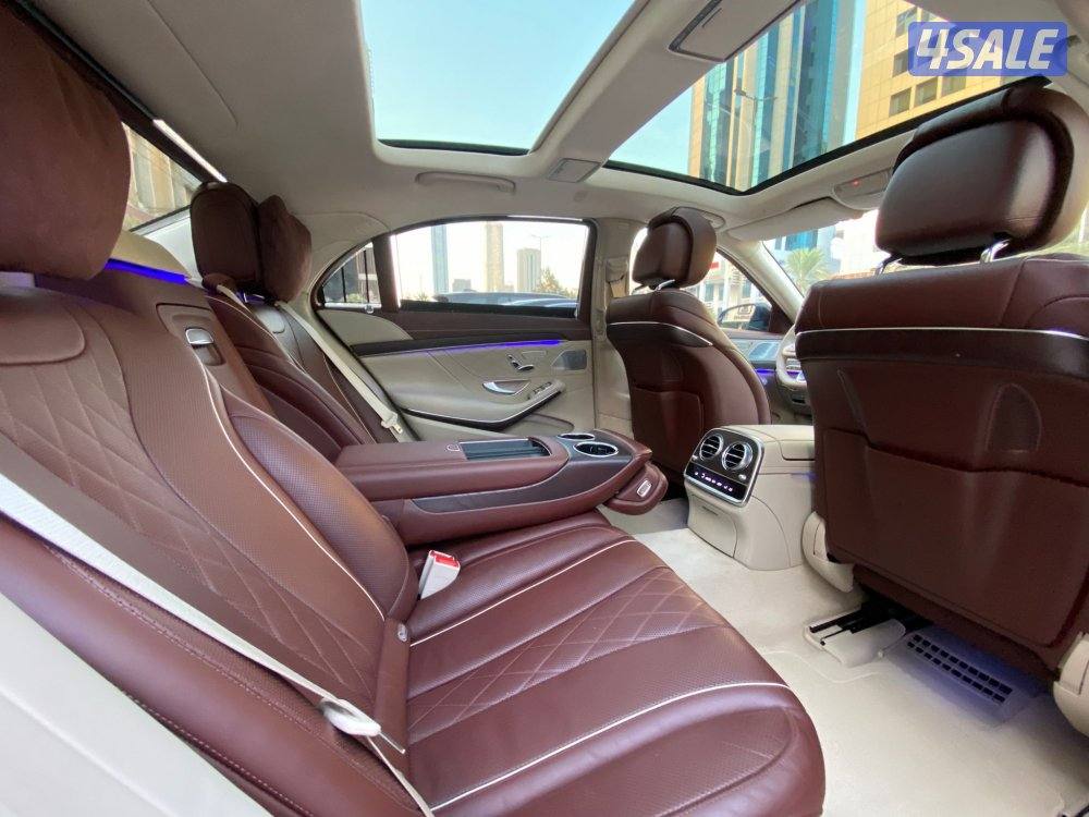 مرسيدس S450 موديل 2019 عداد 99 الف كيلو فقط وارد الوكاله شرط الفحص8