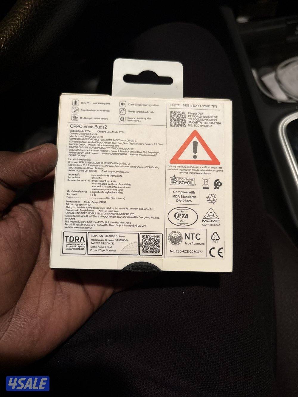 Oppo enco buds2 new not open box not open brand new1