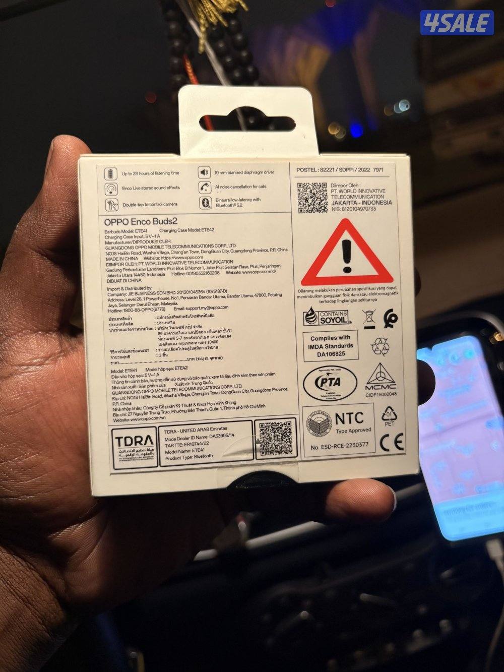 Oppo enco buds2 new not open box not open brand new6