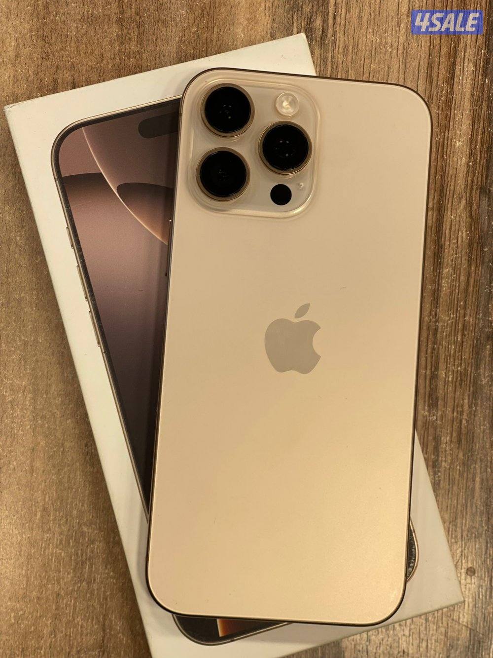 ايفونات 16 برو ماكس بحالة الجديد بطاريات 100% جميع الالوان ك0