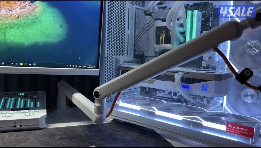 مكسر + مايك + ستاند مايك + كيبورد1