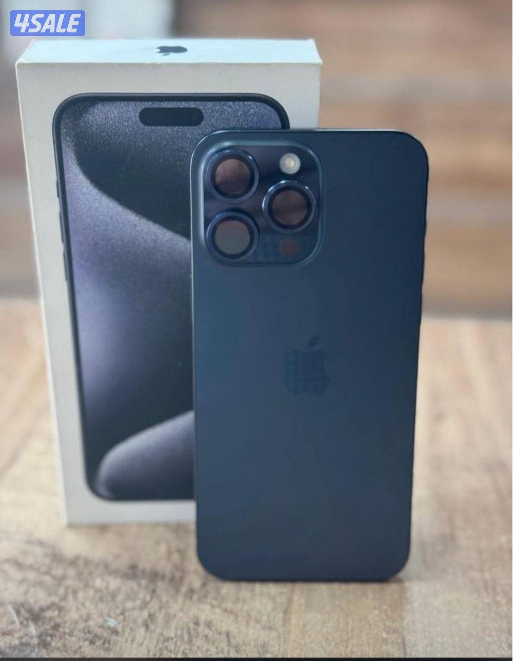 ايفون 15 برو ماكس ولاخدش بطاريات 83 مو مبطل كفالة 3 شهور0