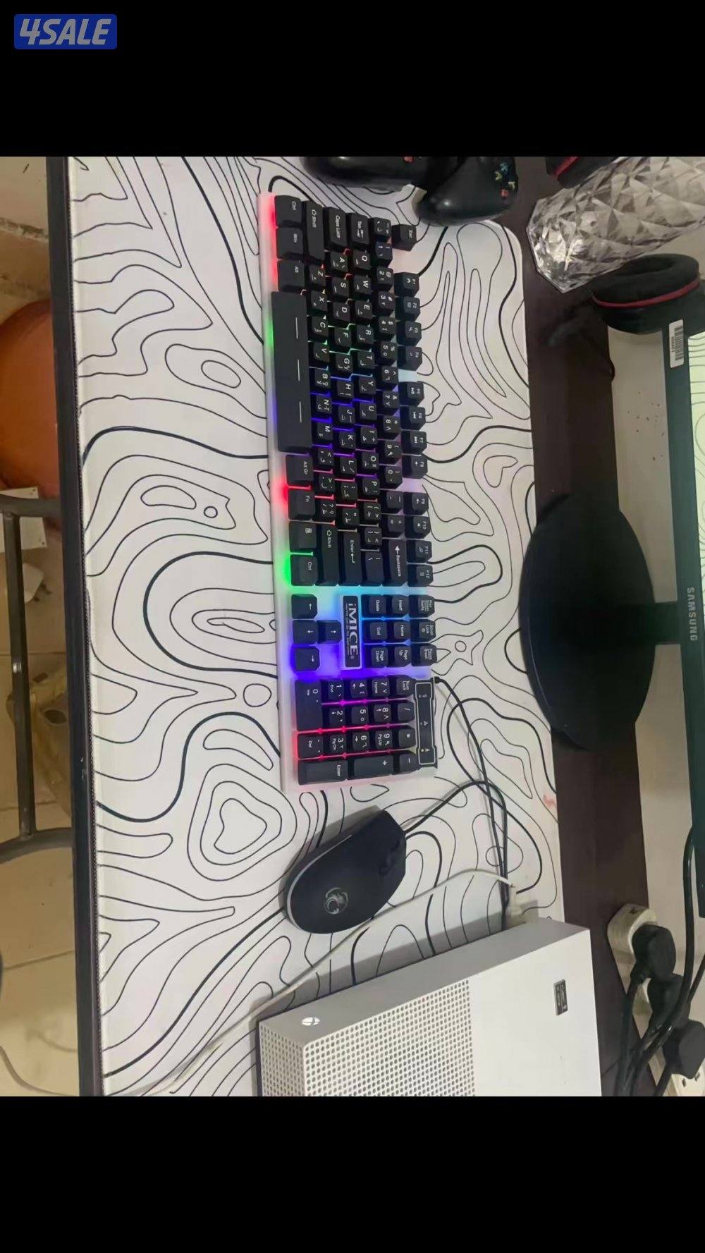 Xbox شاشة يدين سماعة ماوس كيبورد ماوس0