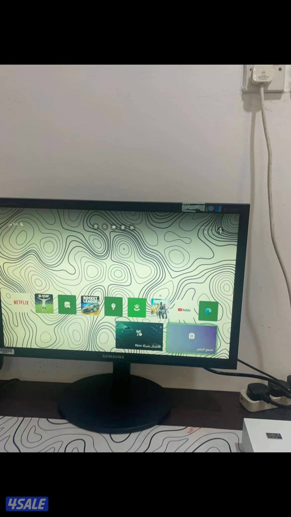 Xbox شاشة يدين سماعة ماوس كيبورد ماوس4