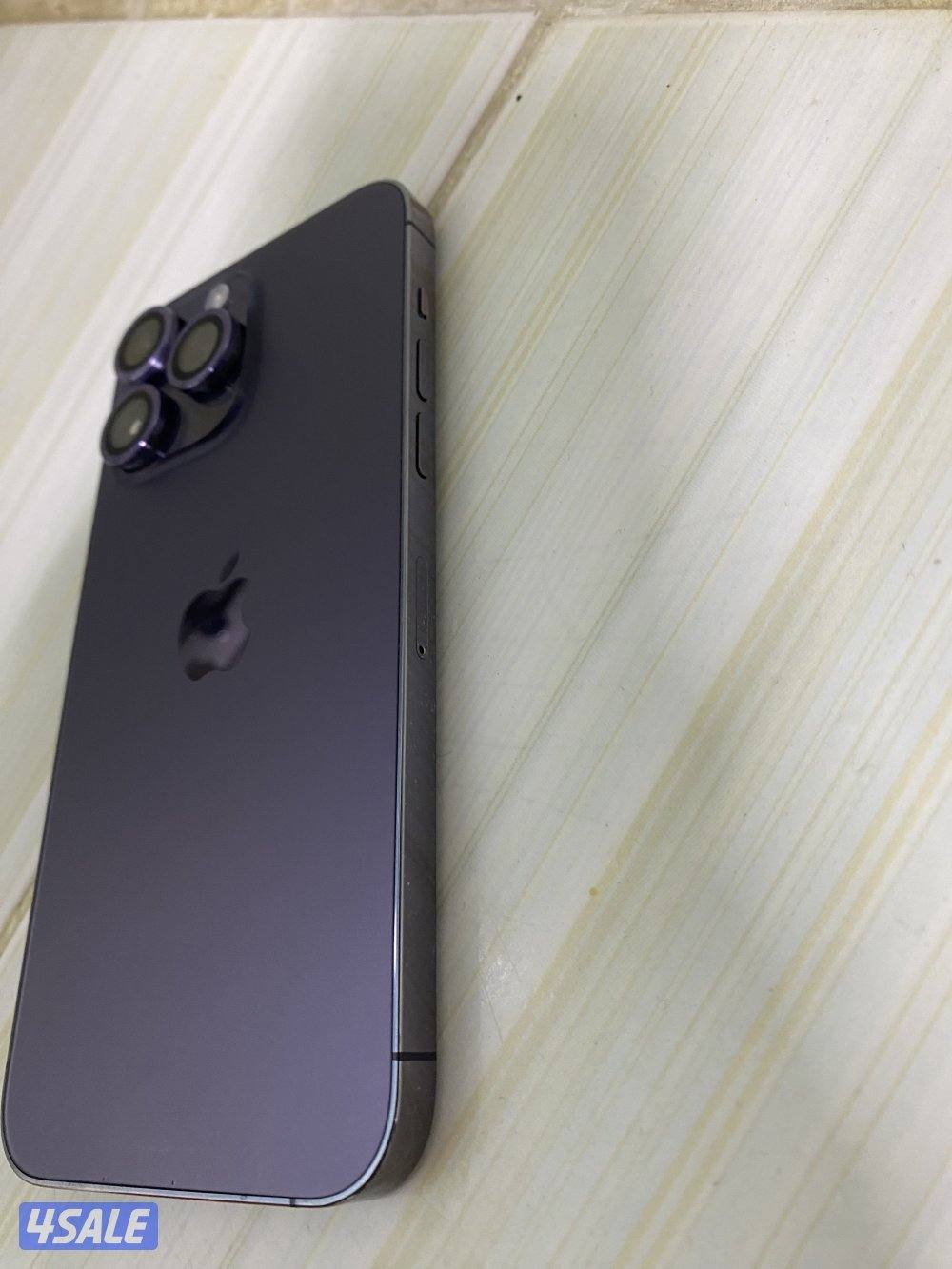 للبيع ايفون 14 برو ماكس بنفسجي 512 جيجا ولا مره انفتح5