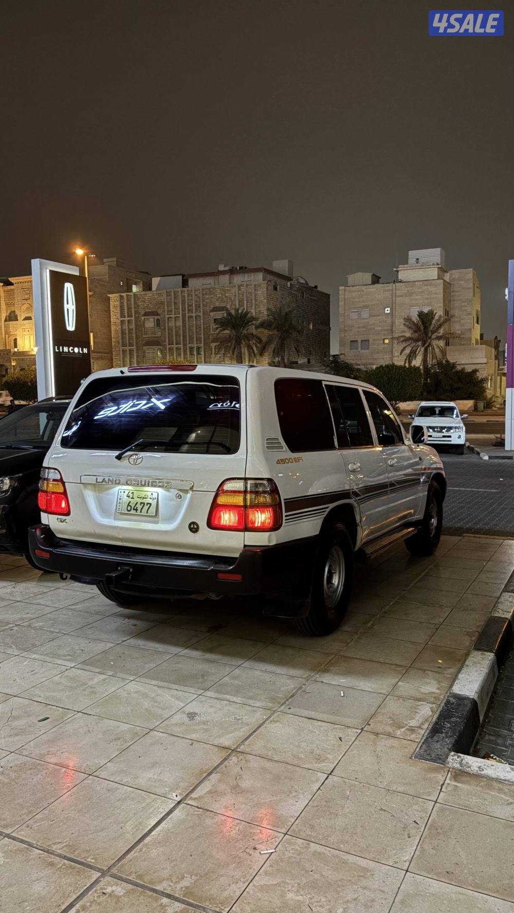 لاند كروز 2001 جي اكس ار محول جي اكس شرط الفحص عليه اربع بوالين 9003