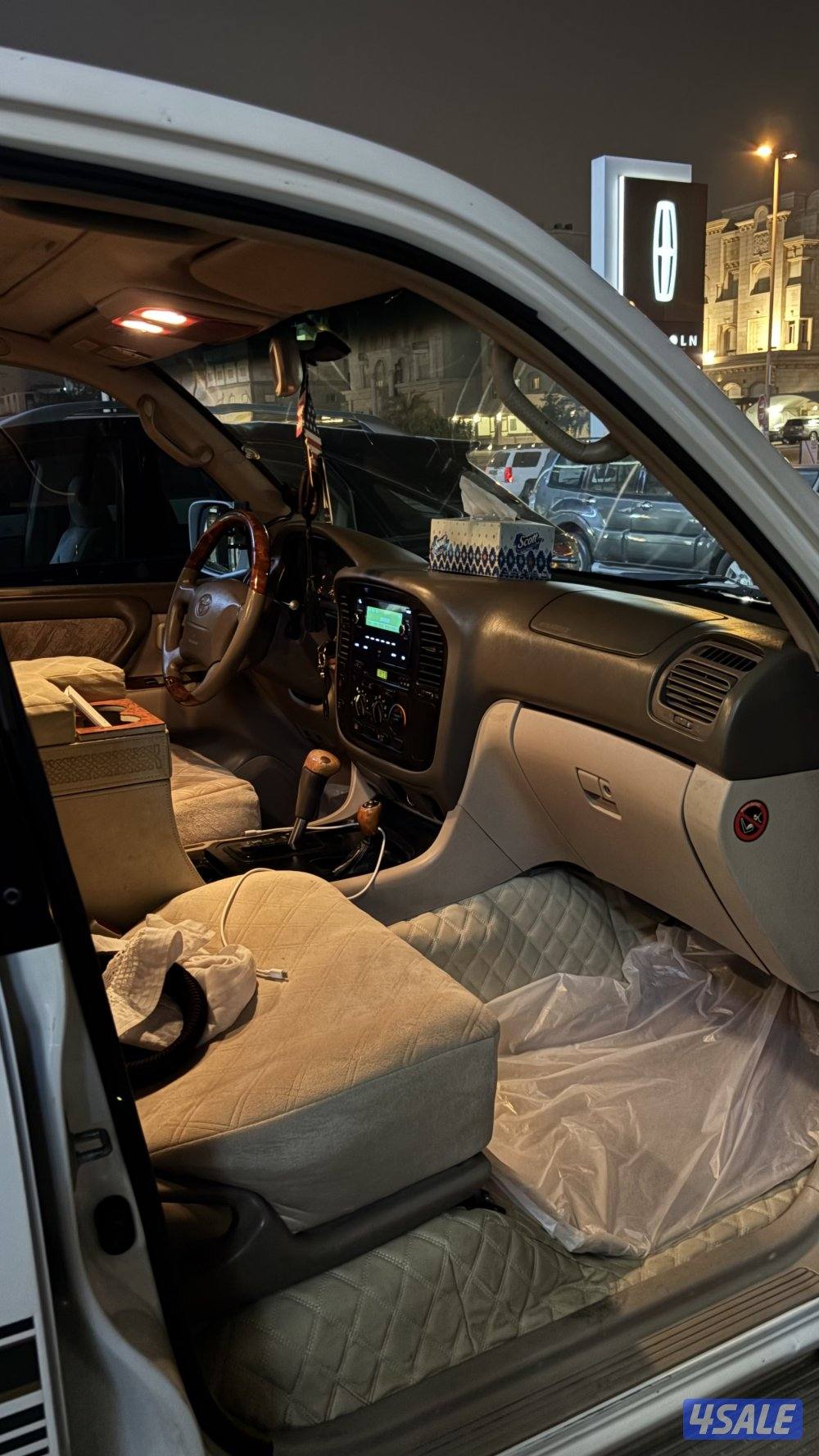 لاند كروز 2001 جي اكس ار محول جي اكس شرط الفحص عليه اربع بوالين 9004