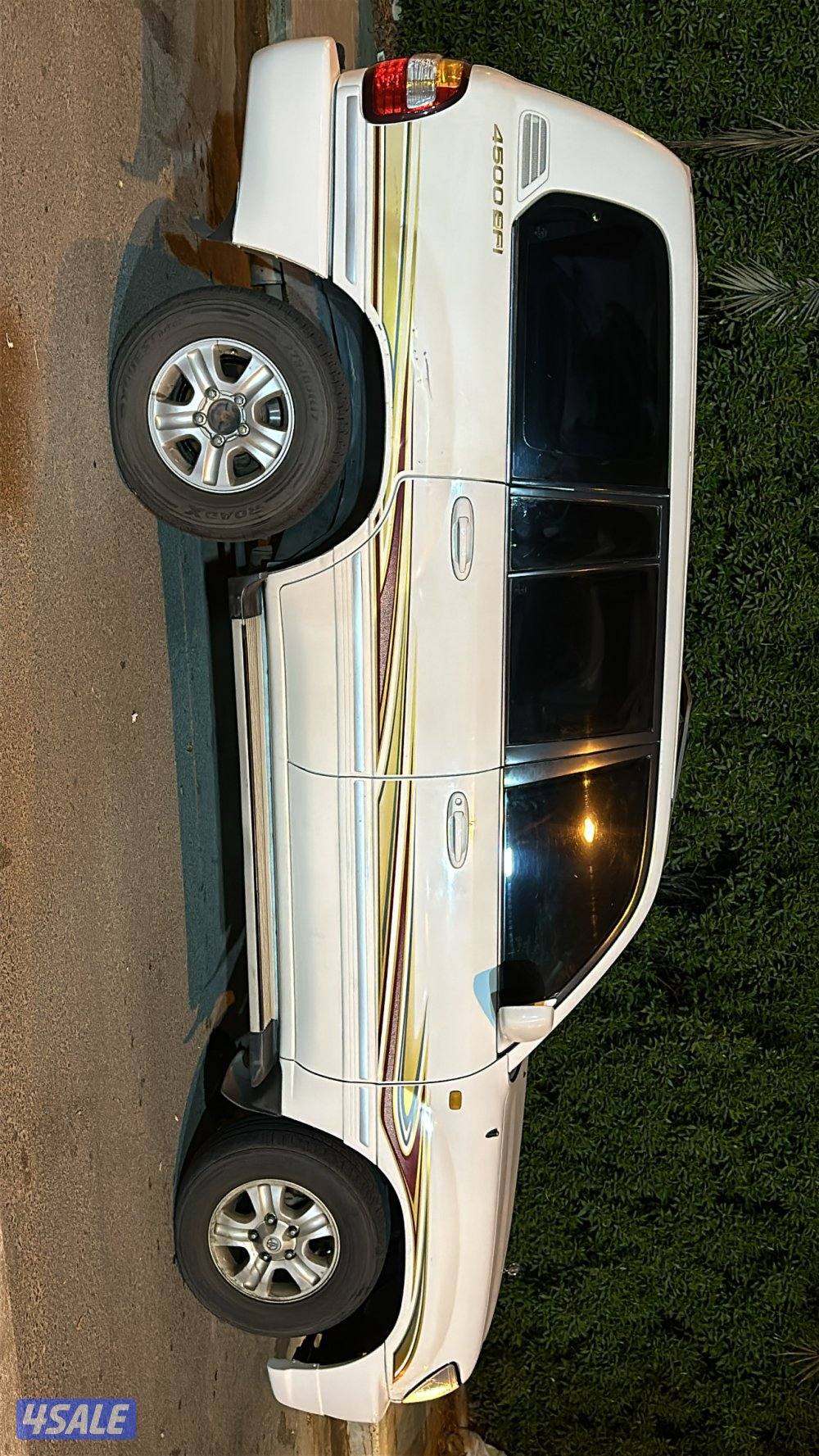 لاند كروزر 2003 شرط الفحص قير مكينه شاصي والبدي اصباغ متفرقه1