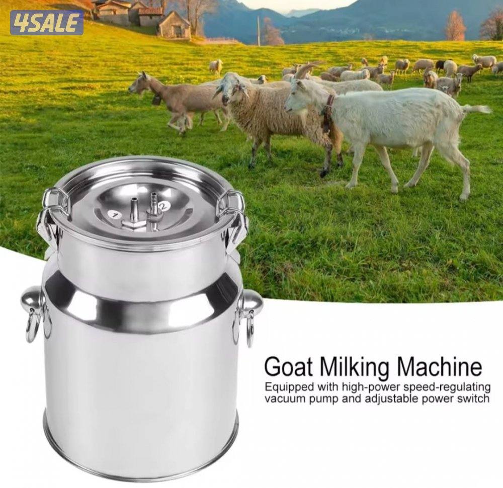 حلابة غنم بقر ماعز كهربائيه 7 لتر5