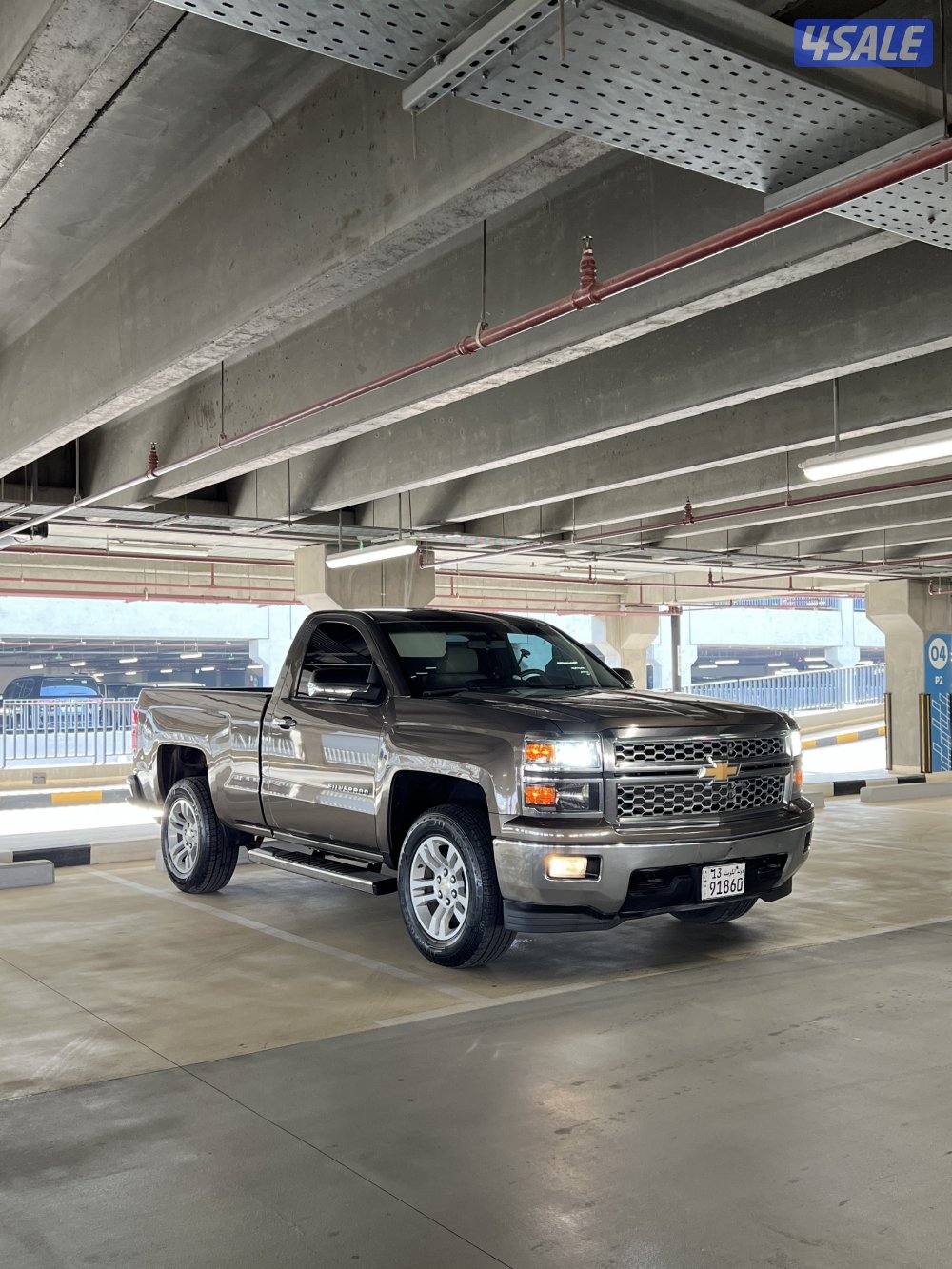 سلفرادو 2014 LT وارد الغانم صبغ الوكالة ماعدا قطعتين0