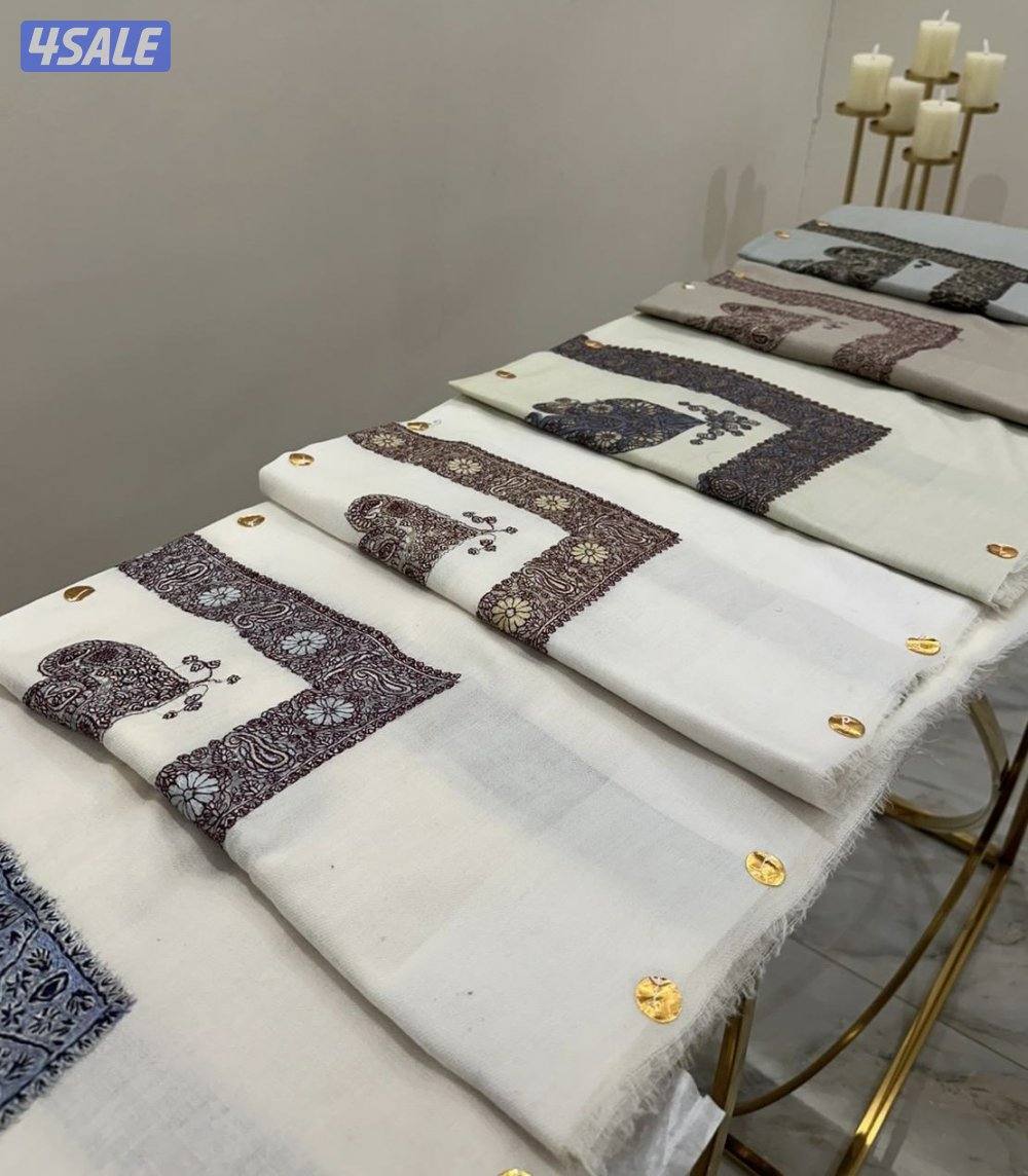 شالات وشمغ كشميريه صوف 100٪ نوع باشمينا1