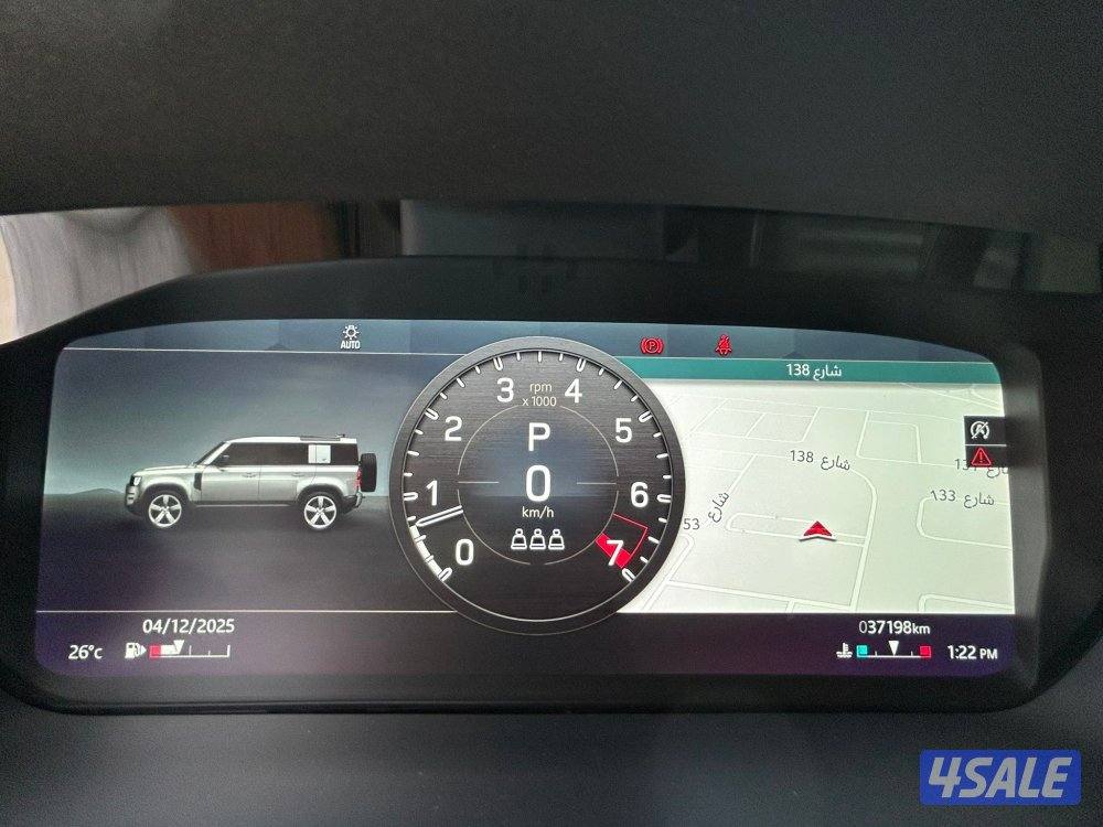 ديفندر 4 سلندر موديل 2023 ماشي37 الف12