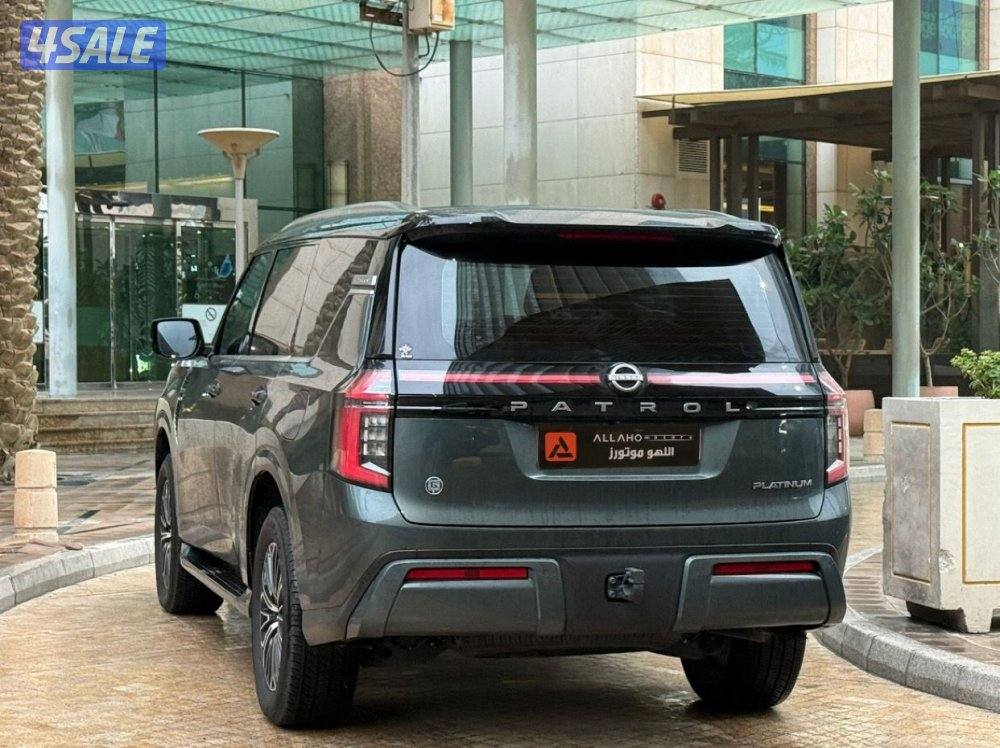 باترولV6 PLATINUMموديل2025 عداد28الف وارد البابطين تحت الكفاله+الصيانه2