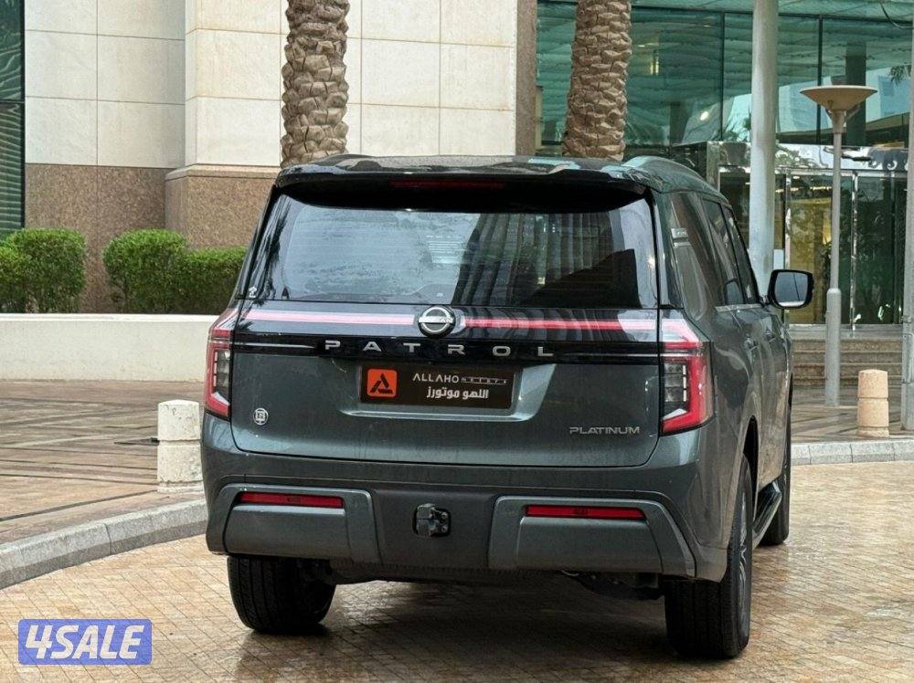 باترولV6 PLATINUMموديل2025 عداد28الف وارد البابطين تحت الكفاله+الصيانه3