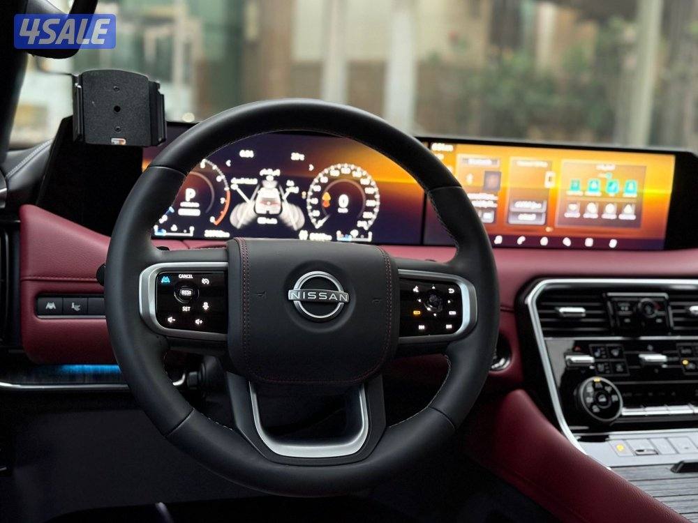 باترولV6 PLATINUMموديل2025 عداد28الف وارد البابطين تحت الكفاله+الصيانه4