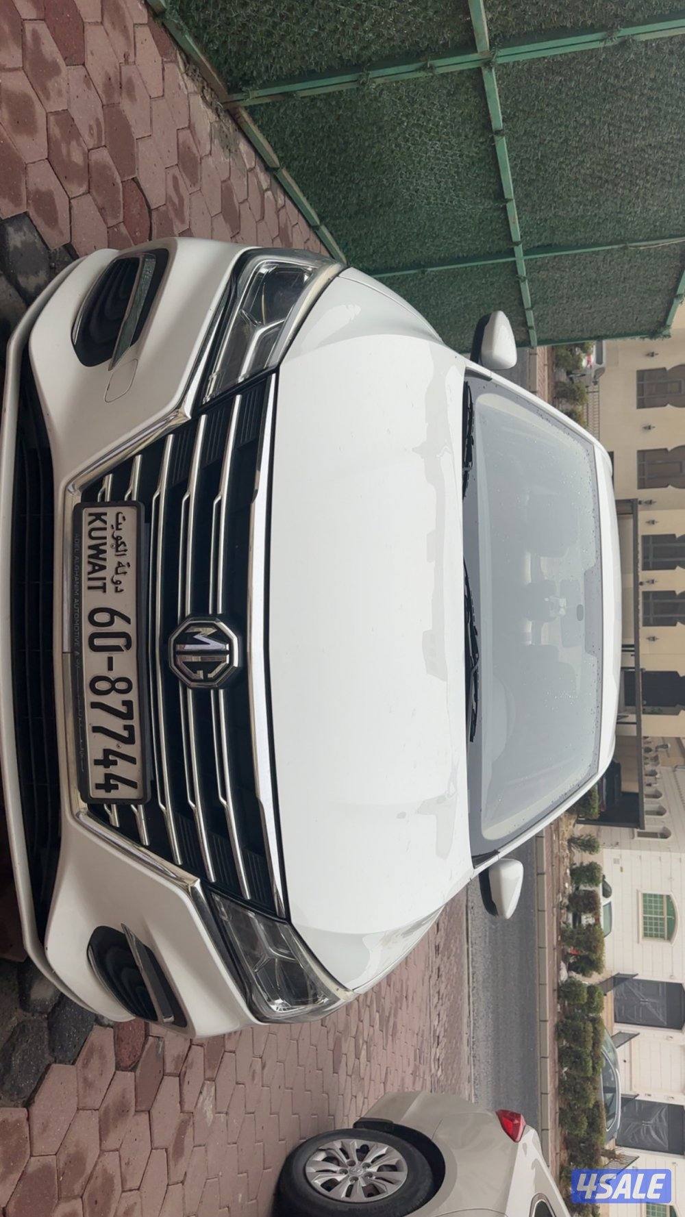 MG5 موديل 2022 ماشي 97 تحت كفاله صبغ بابين خلفي فقط3