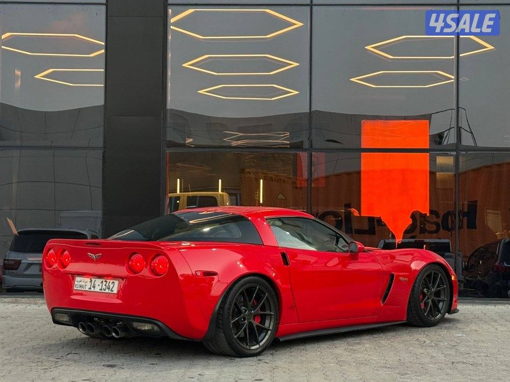 CORVETTE C6 ZO6 _2007 صبغ الوكالة4