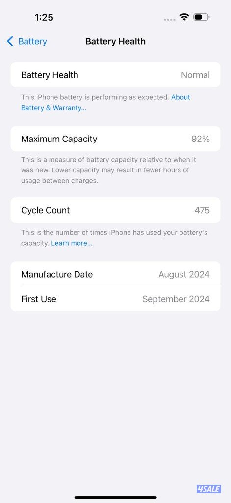 ايفون 16 برو ماكس – 1TB – ديزرت تيتانيوم iPhone 16 Pro Max 1TB Desert13