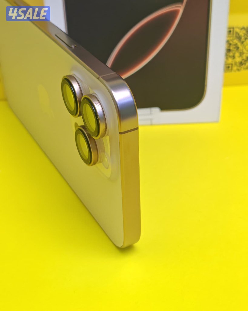 ايفون 16 برو ماكس – 1TB – ديزرت تيتانيوم iPhone 16 Pro Max 1TB Desert5