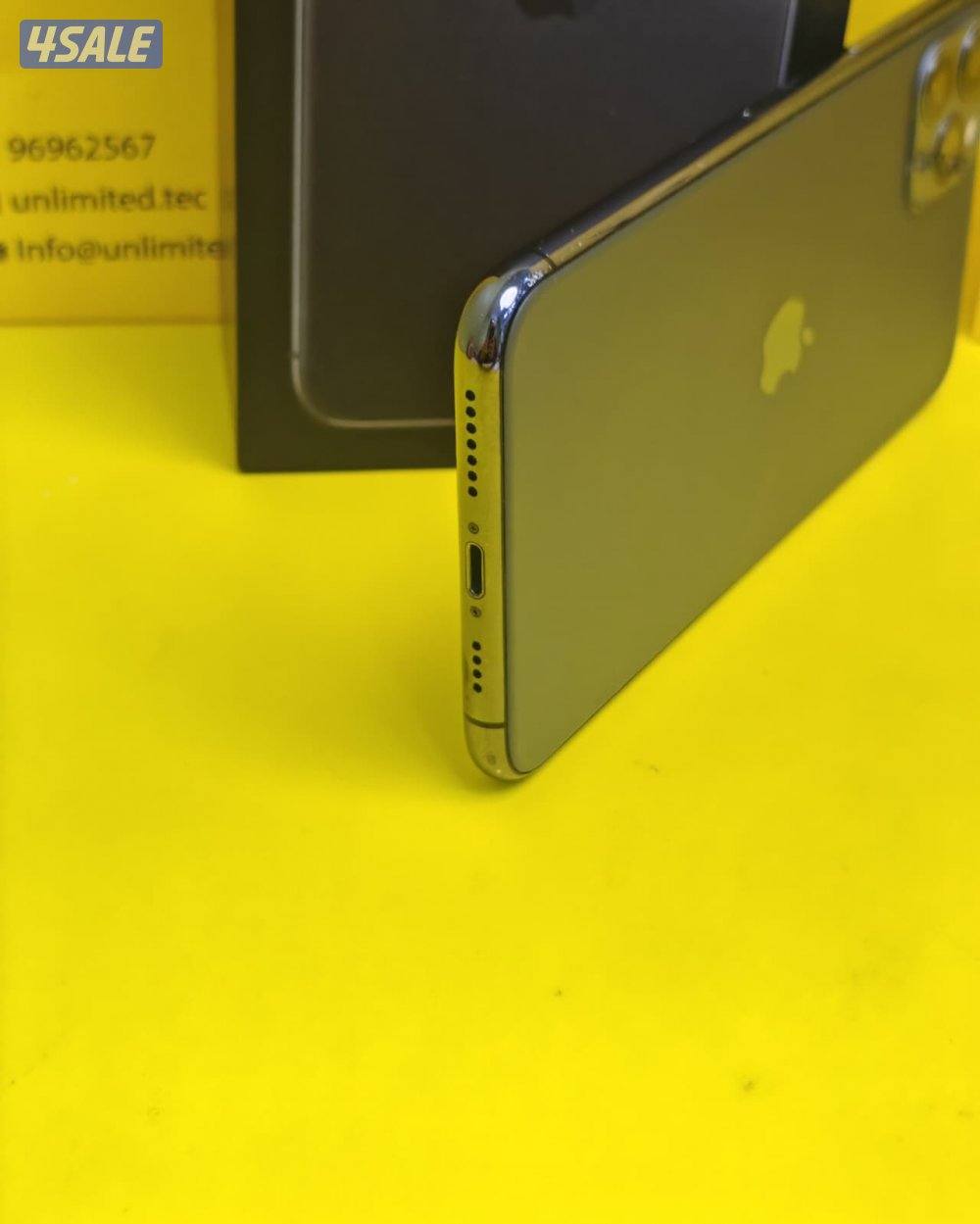 آيفون 11 برو ماكس – 256GB – أسود iPhone 11 Pro Max 256GB Black3