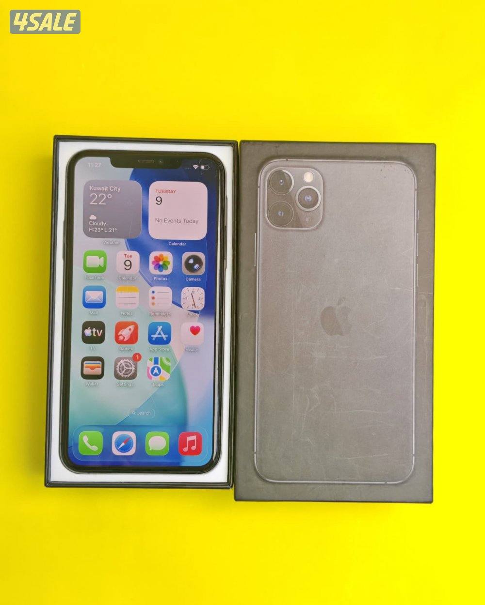 آيفون 11 برو ماكس – 256GB – أسود iPhone 11 Pro Max 256GB Black6