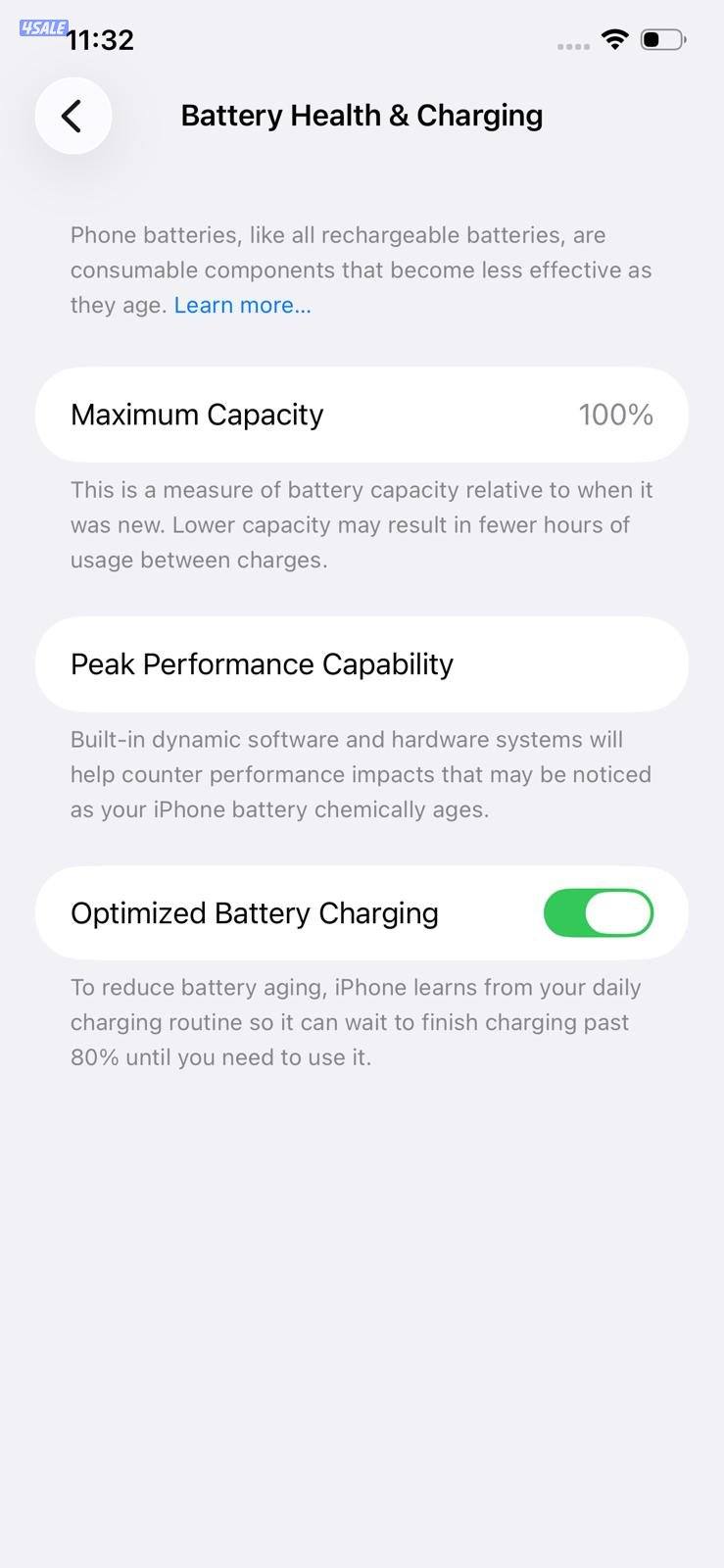 آيفون 11 برو ماكس – 256GB – أسود iPhone 11 Pro Max 256GB Black8