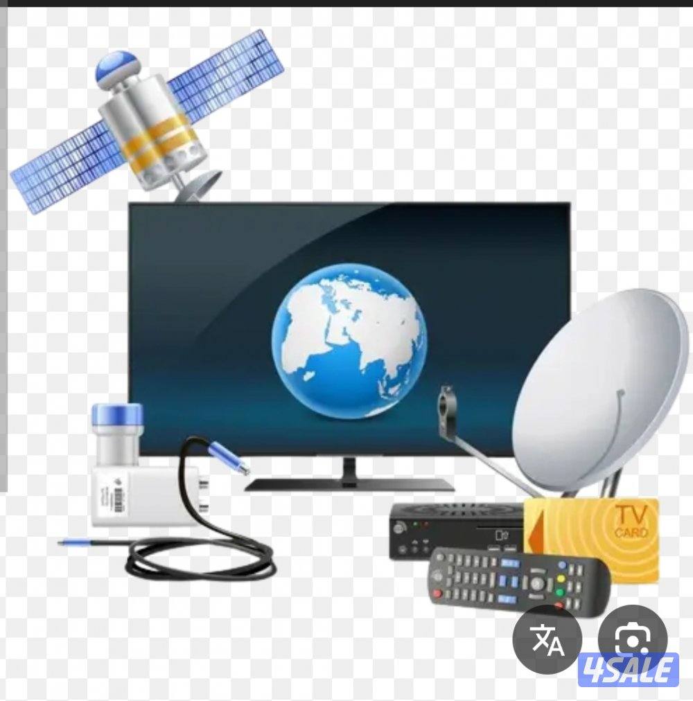 فني كاميرات مراقبة صيانة وتركيب وبرمجة وانتركم ستلايت8