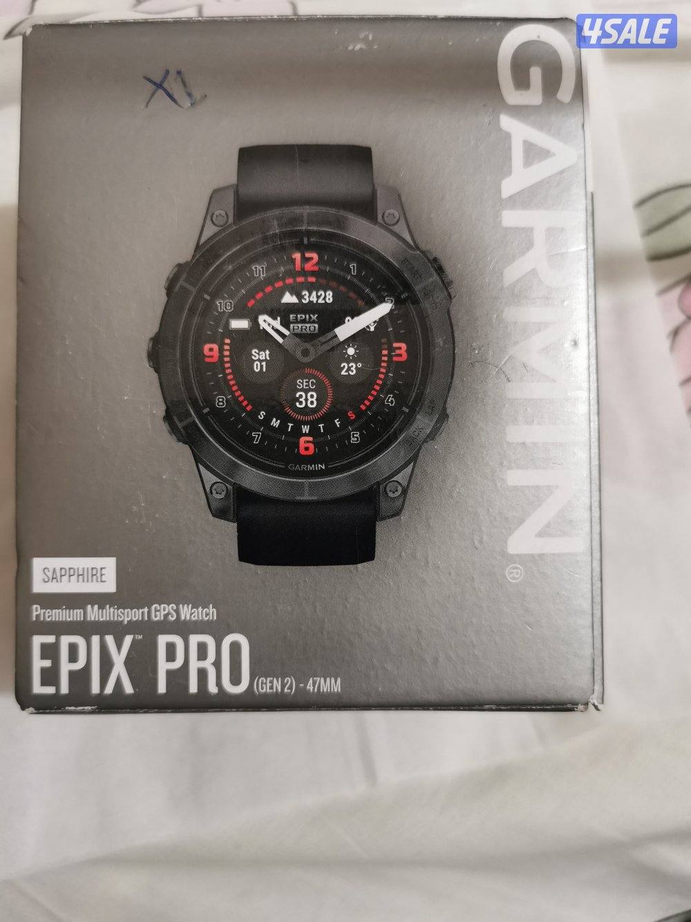 Garmin Epix pro gen2 sapphire 47mm جارمن واتس0
