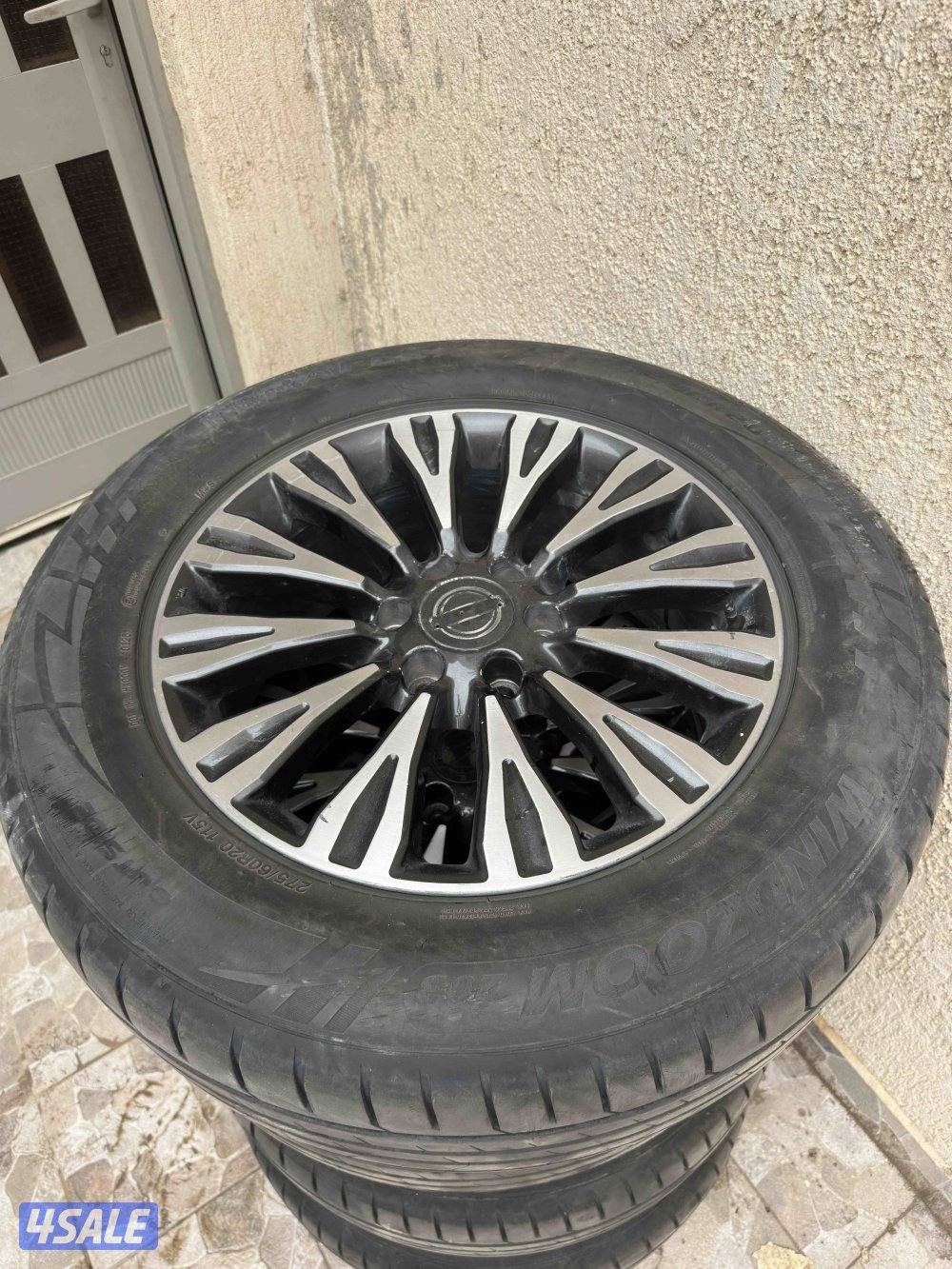 للبيع رنقات باترول 20 مع توايرهم0