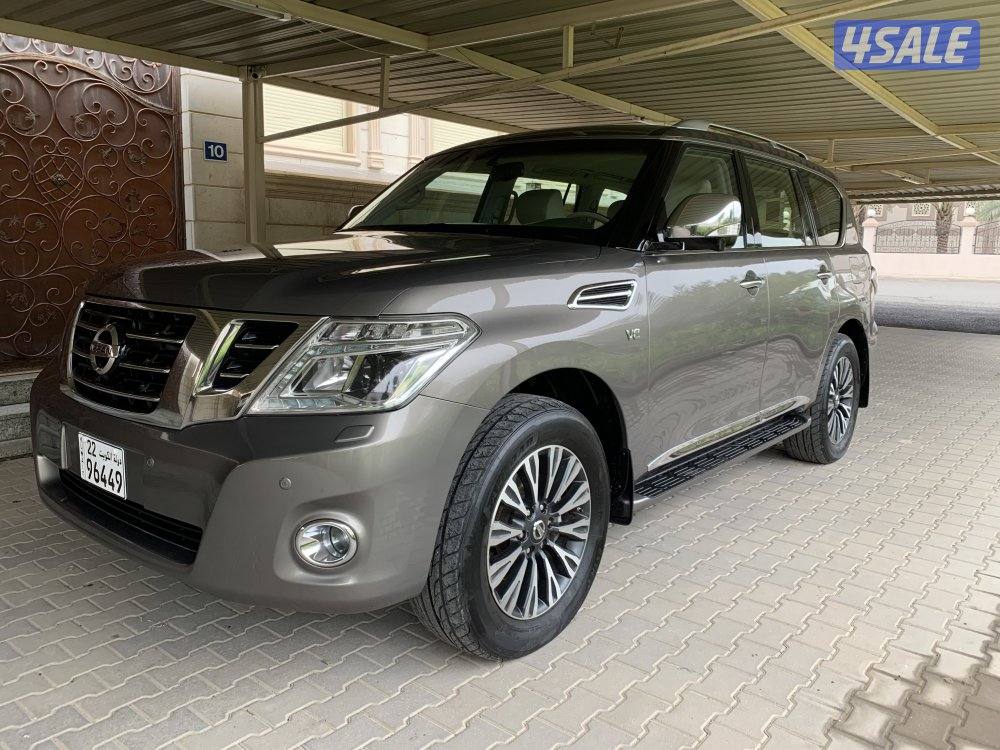 باترول 2015 بلاتنيوم سيتي صبغ وكاله1