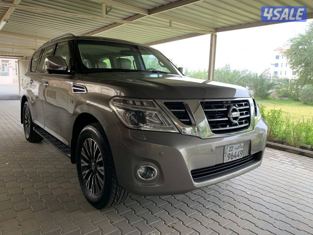 باترول 2015 بلاتنيوم سيتي صبغ وكاله2