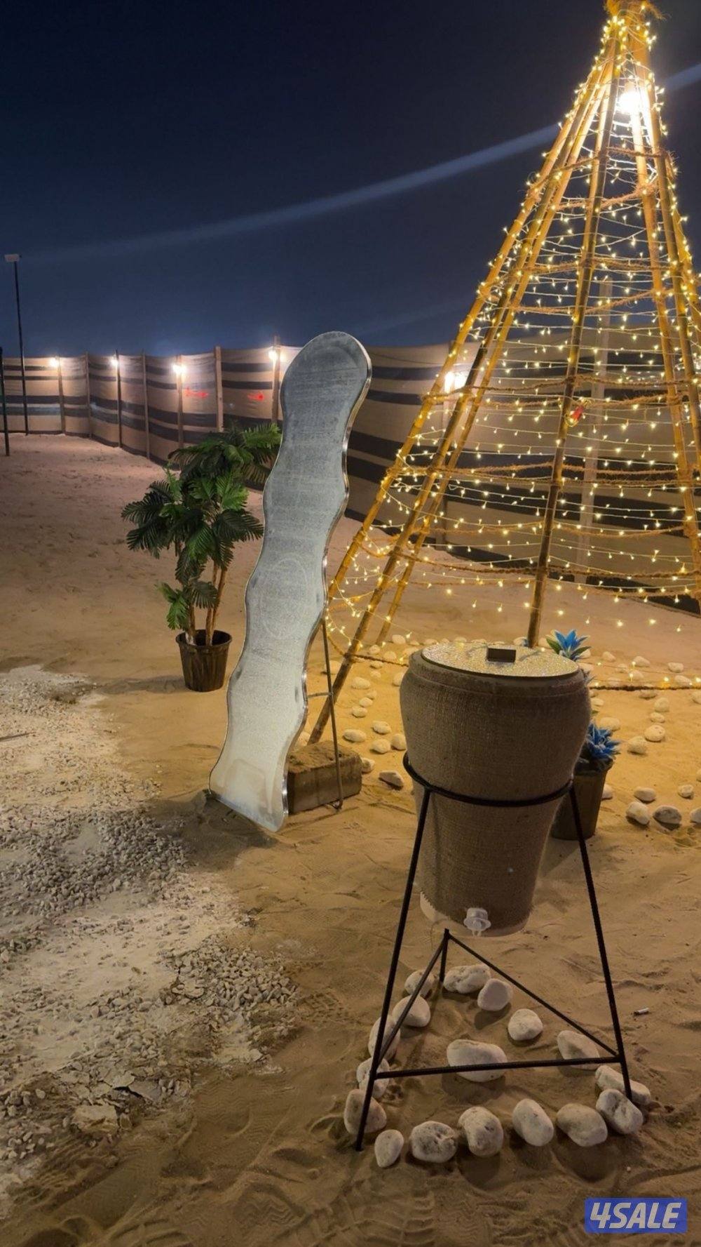 للايجار مخيم مع كرفان خلف اسطبلات الاحمدي متوفر راس السنه0