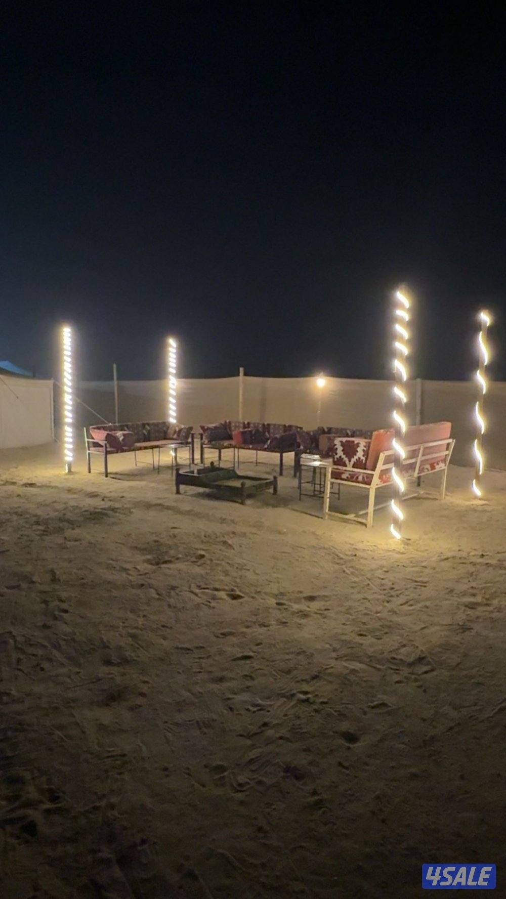 للايجار مخيم شهري خلف اسطبلات الاحمدي متوفر راس السنه1