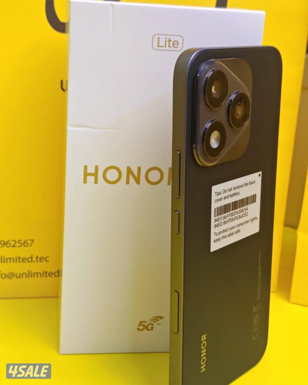 هونر 400 لايت – 256GB – أسود فيلفيت – 8GB رام – Honor 400 Dual SIM5