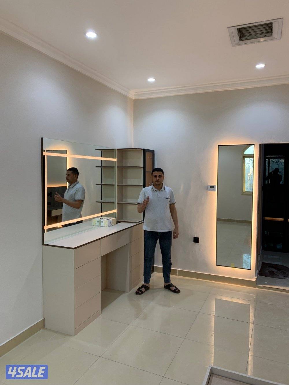 ديكورات وأصباغ ابو كريم /صالات استقبال/غرف نوم/وجار /جميع أنواع الصبغ2