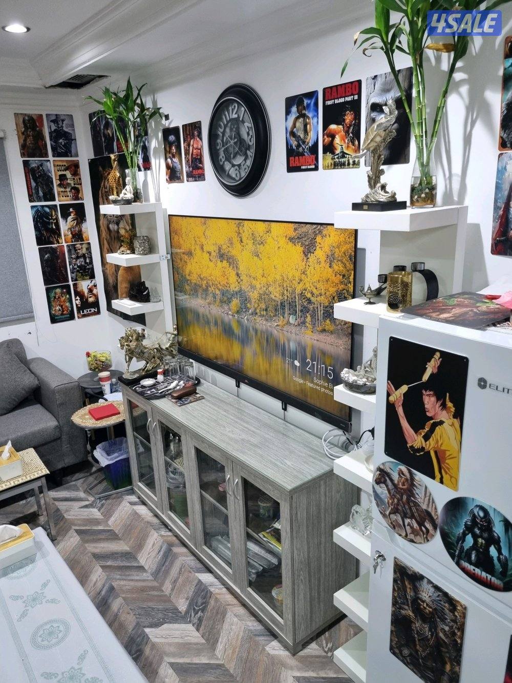 شقة للايجار خلو شارع عمان0