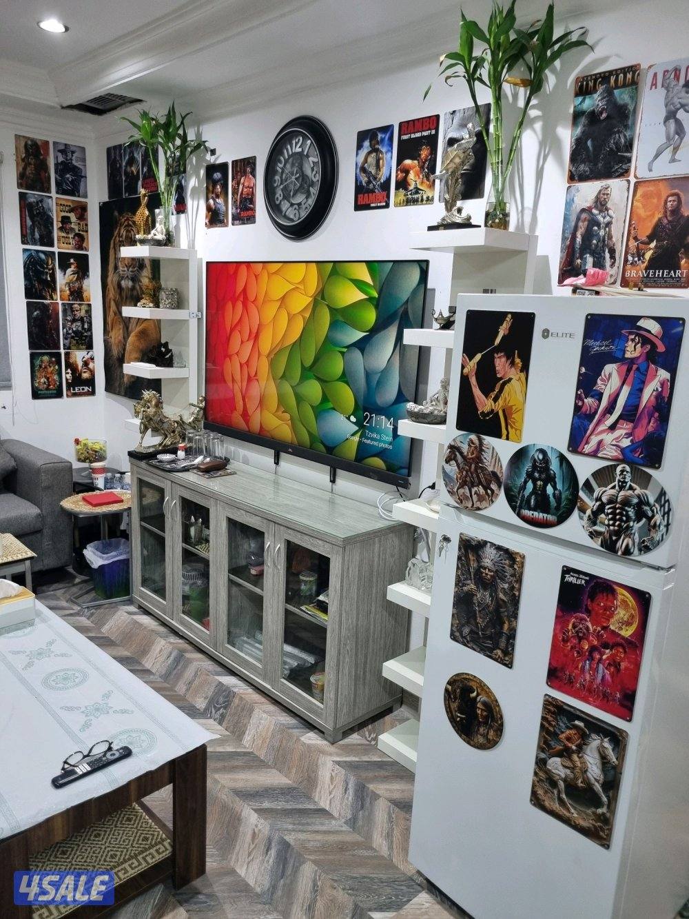 شقة للايجار خلو شارع عمان4