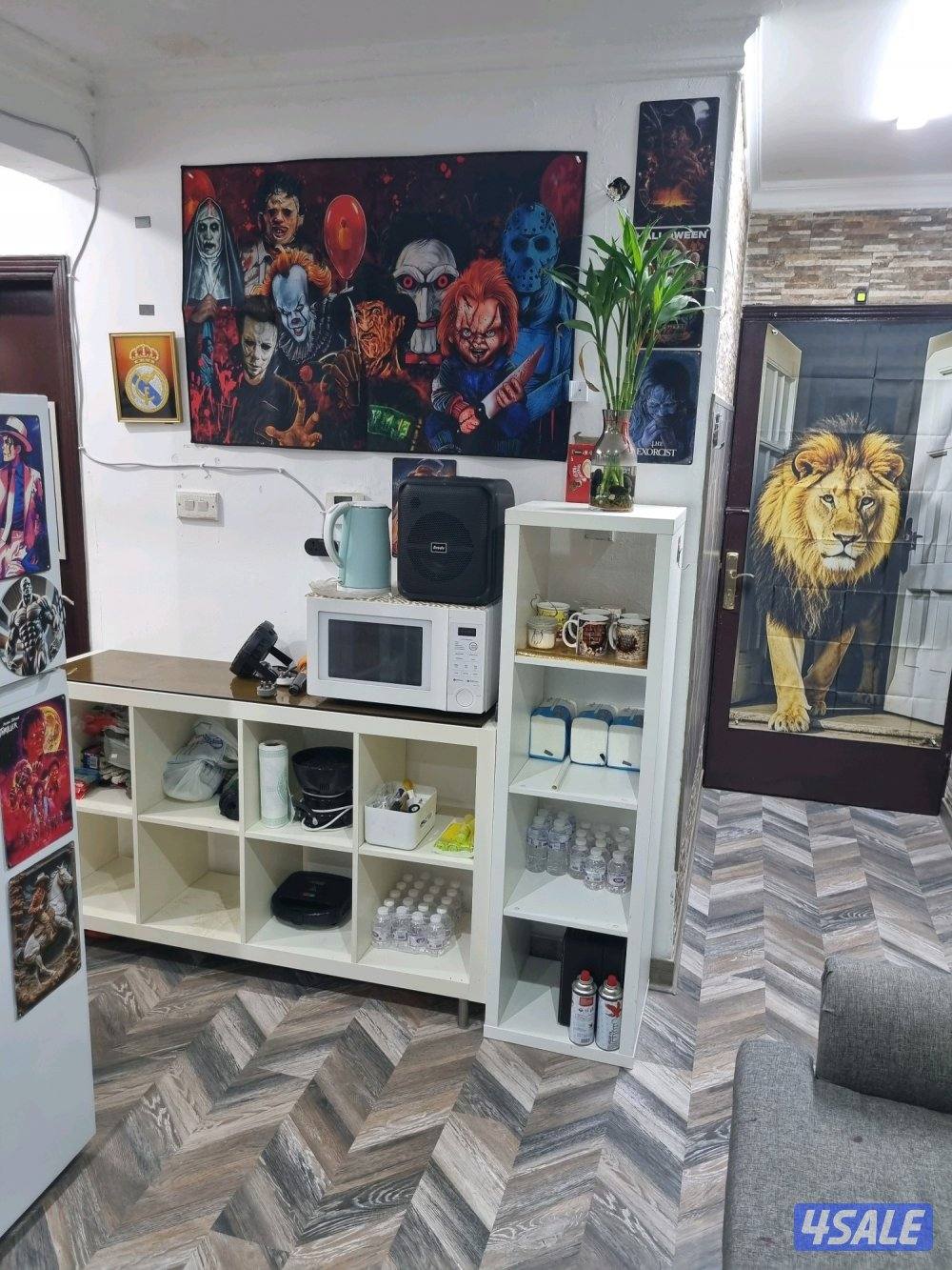 شقة للايجار خلو شارع عمان5