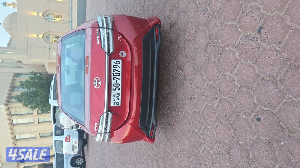 للبيع كورلا ٢٠١٩ صبغ وكاله شرط الفحص كامل الموصفات بصمه مثبت سرعه حساس5