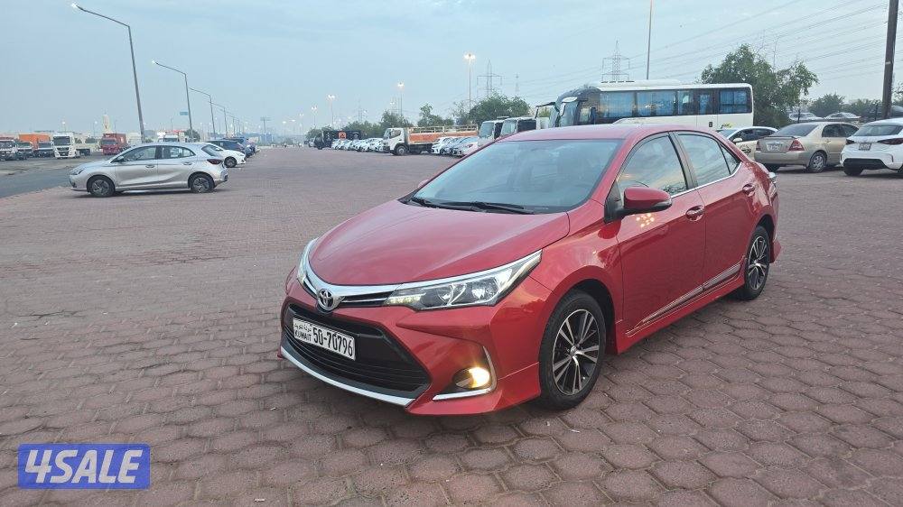 للبيع كورلا ٢٠١٩ صبغ وكاله شرط الفحص كامل الموصفات بصمه مثبت سرعه حساس13