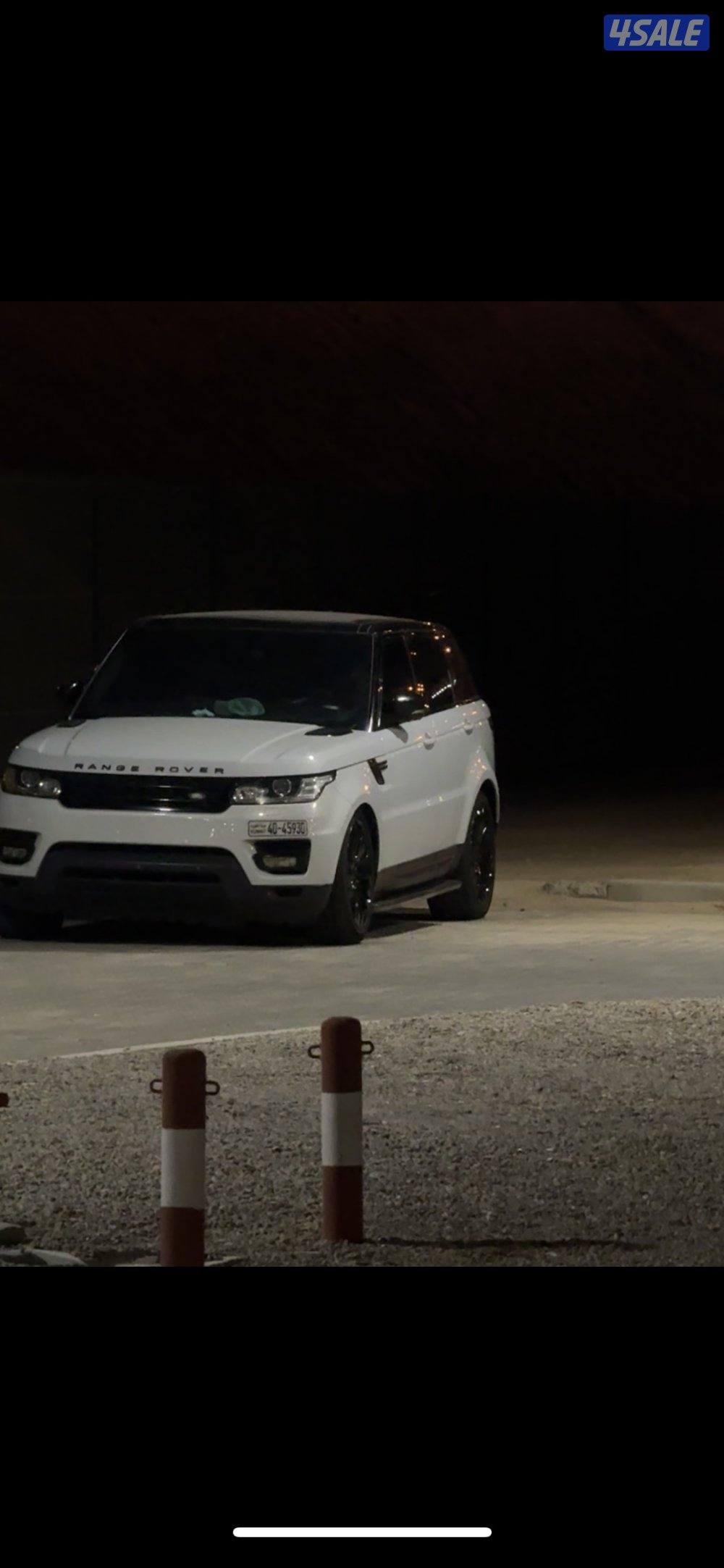 للبيع رنج موديل2016 سبورت ثمانيه سلندر شرط الفحص المكينه طاقه مافي شي0