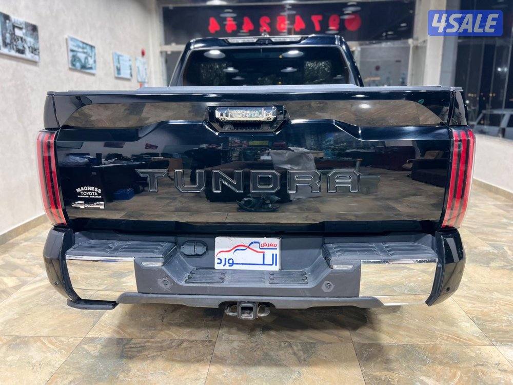 تندرا دبل قير موديل 2023 ماشي 10 الف بحالة الوكالة2