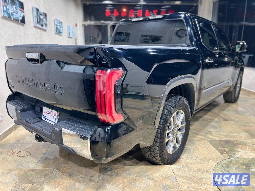 تندرا دبل قير موديل 2023 ماشي 10 الف بحالة الوكالة3