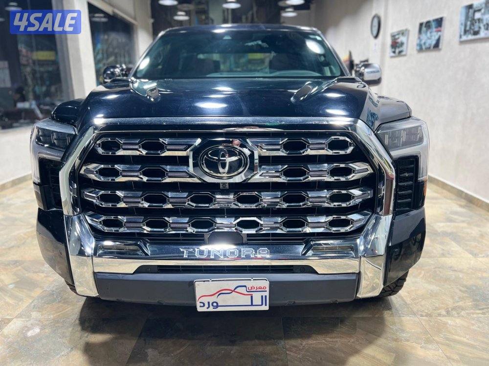 تندرا دبل قير موديل 2023 ماشي 10 الف بحالة الوكالة5