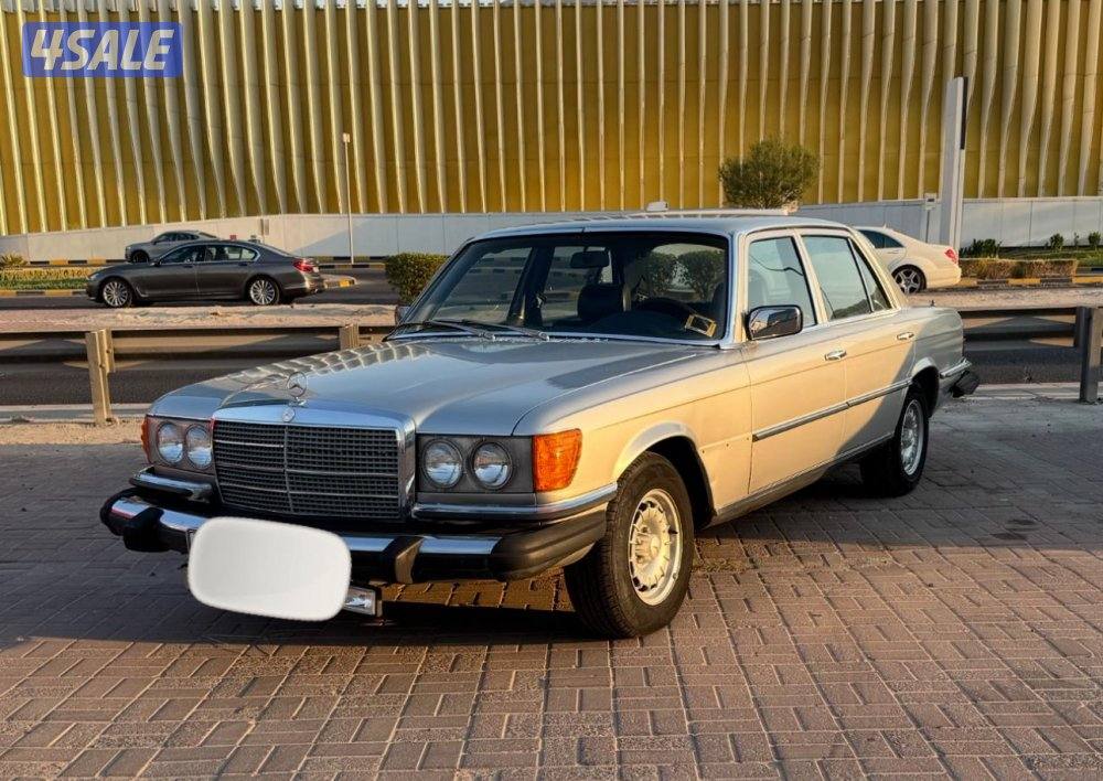 مرسيدس 450 SEL موديل ١٩٧٦ عداد ١١٤ الف شرط الفحص0