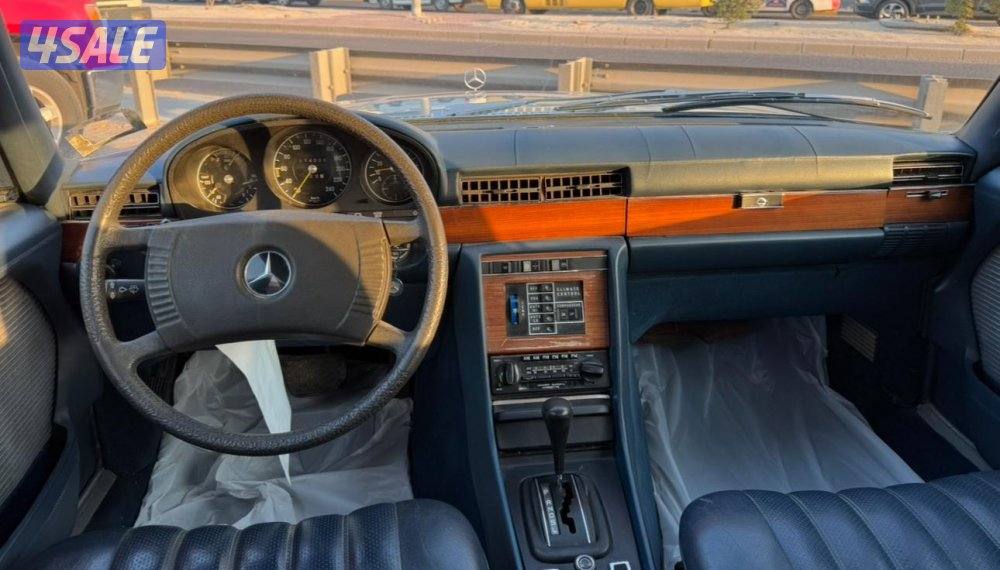 مرسيدس 450 SEL موديل ١٩٧٦ عداد ١١٤ الف شرط الفحص4