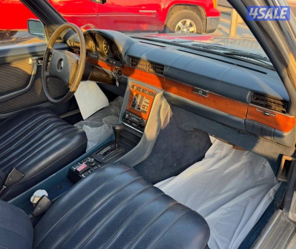 مرسيدس 450 SEL موديل ١٩٧٦ عداد ١١٤ الف شرط الفحص6