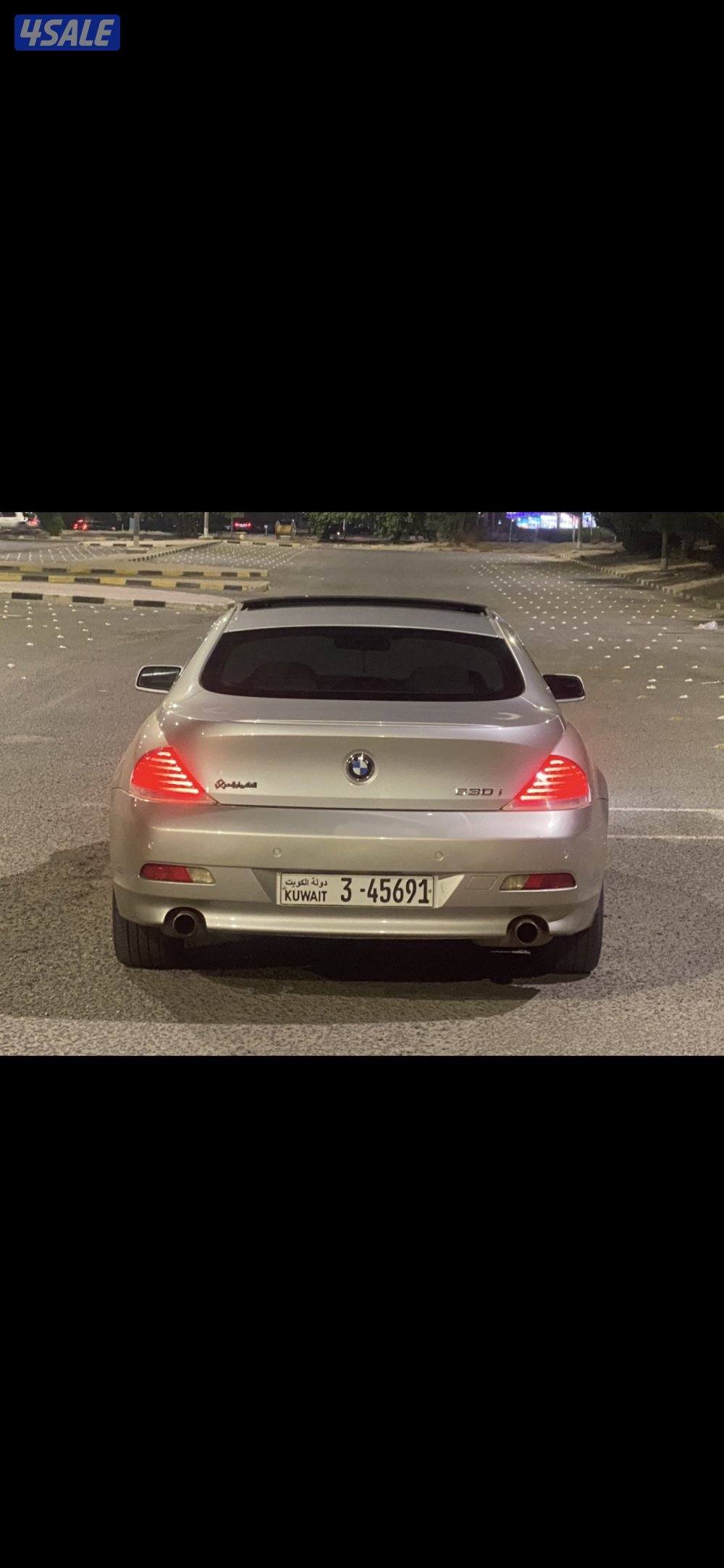 للبيع او للبدل بي ام 630 شرط الفحص1